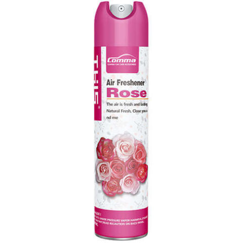 rose air freshener, car room toilet bathroom perfume, 300ml