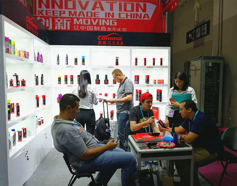 Comma car care at Canton Fair