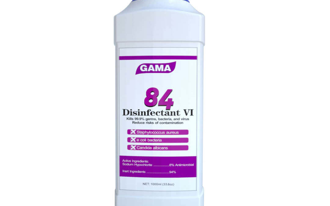 Sodium Hypochlorite Disinfectant VI – 1L (33.8oz)