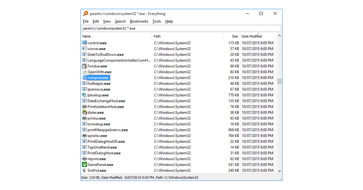 Everything.Search.Window Everything.Search.Window